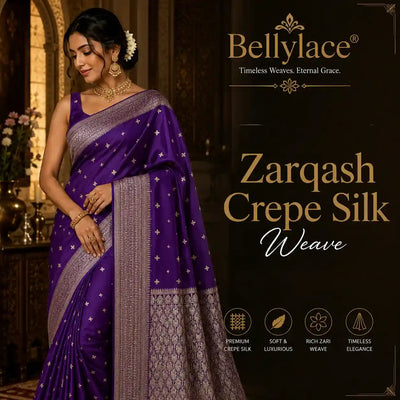 Zarqash Crepe Silk