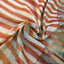Exclusive pure handloom cotton stripe Banarasi silk saree
