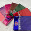 Exclusive tissue silk with satin Katan border