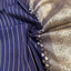 Exclusive pure handmade Katan kaduwa golden lotus Banarasi silk saree