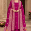 Luxurious pure handmade khaduwa katan boota with rangkaat border Banarasi silk dupatta