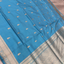 Luxurious pure handmade khaduwa katan lock weaving  traditional border Banarasi silk saree