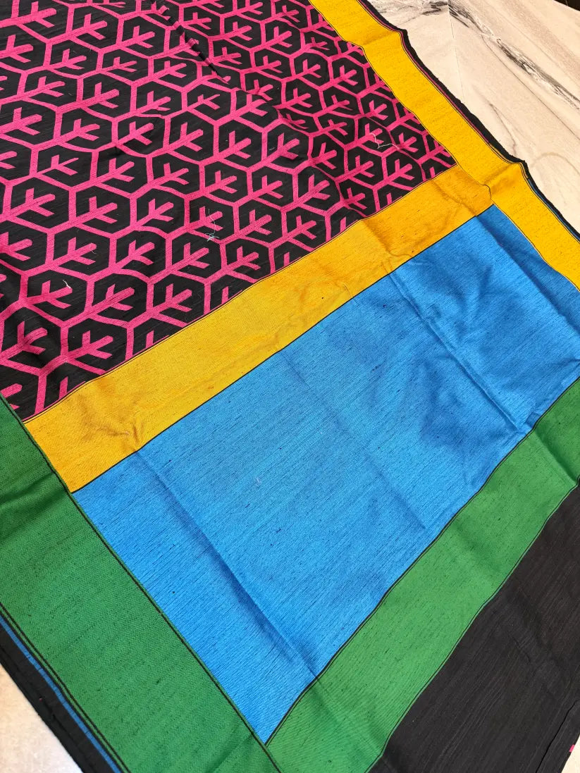 exclusive Banarasi linen saree