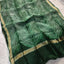 exclusive pure organza Arshi  crush dye Banarasi saree
