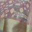Exclusive Semi Kota Tissue Meena Embroidery Banarasi Silk Saree